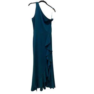 One Shoulder Dress - Mermaid Style with Ruffle - Size Large
